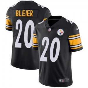 Men's Nike Pittsburgh Steelers #20 Rocky Bleier Black Team Color Vapor Untouchable Limited Player NFL Jersey